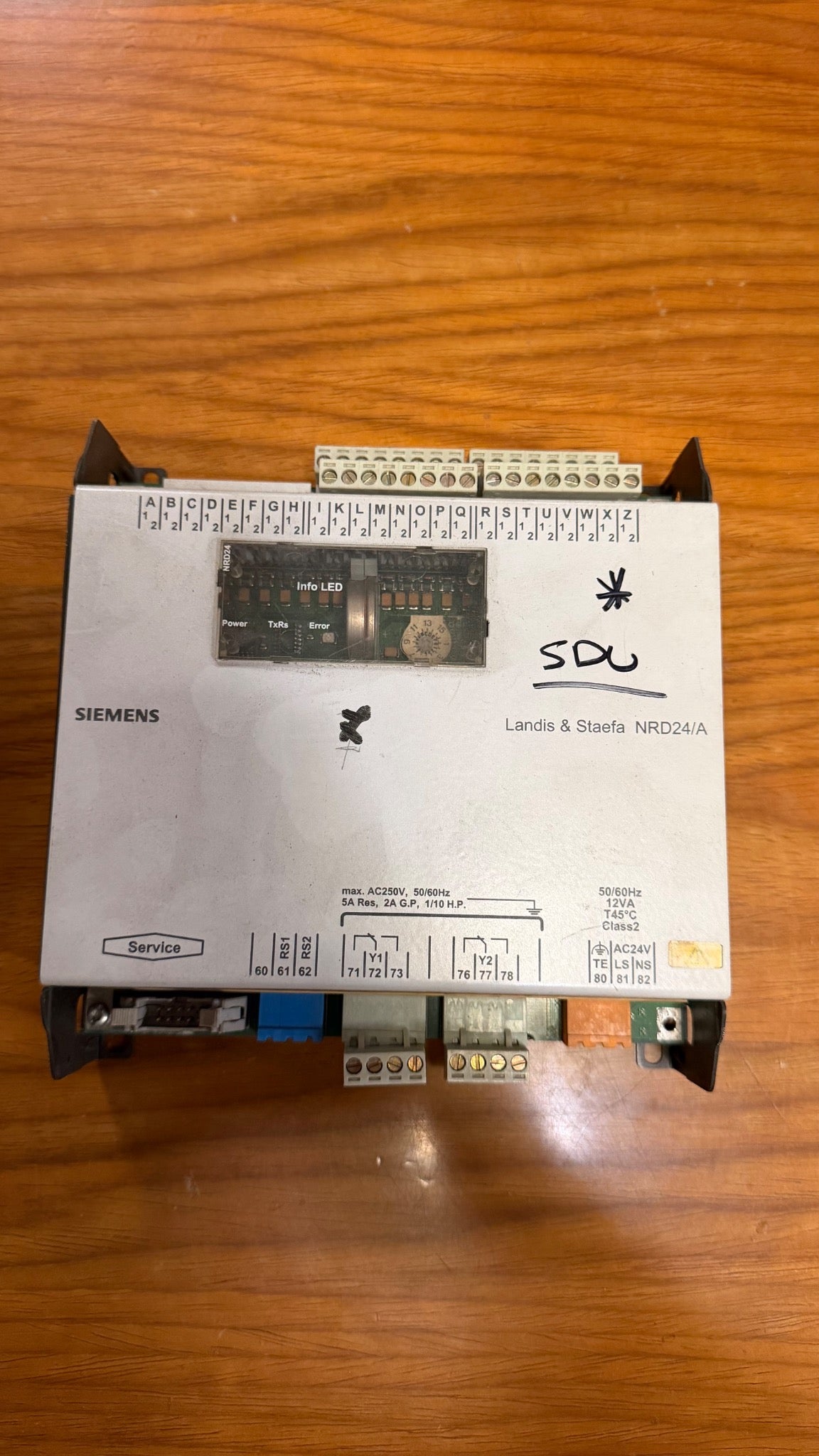 Siemens Landis & Staefa NRD24/A – nuovo e funzionante