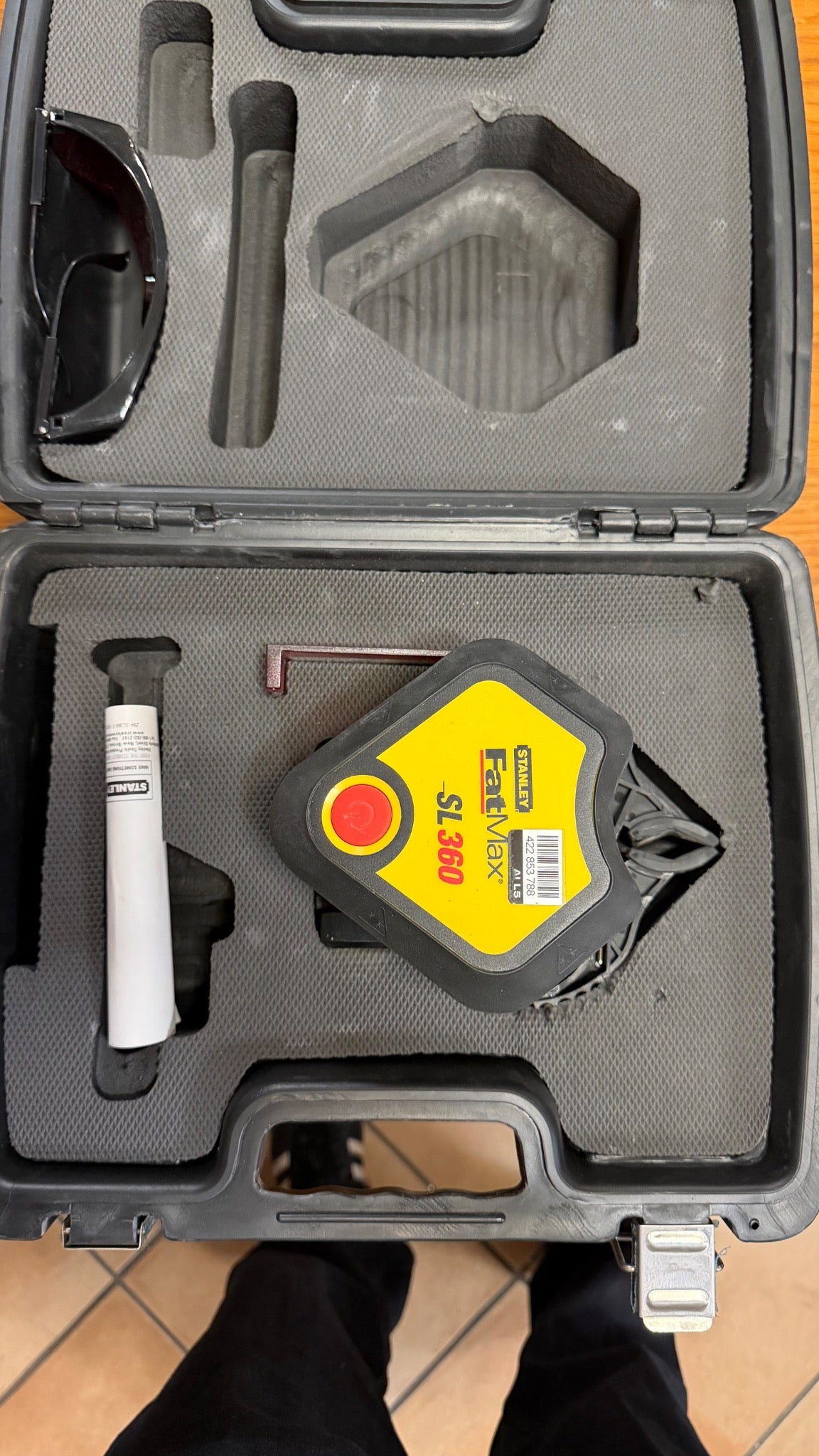 Stanley FatMax SL360 – vetrini rotti, per riparazione o ricambi