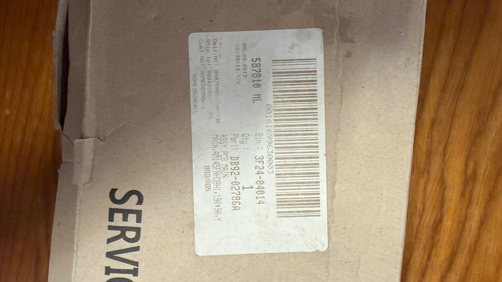 Samsung DB92-02786A – scheda principale nuova, non testata
