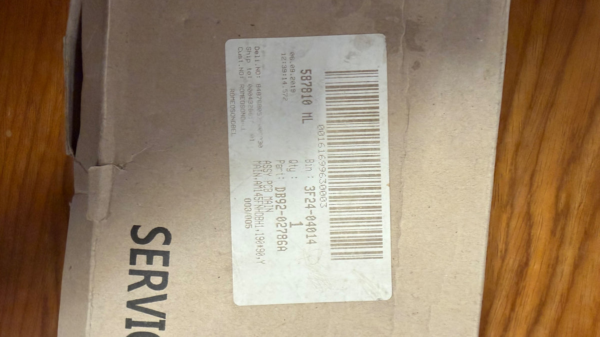Samsung DB92-02786A – scheda principale nuova, non testata